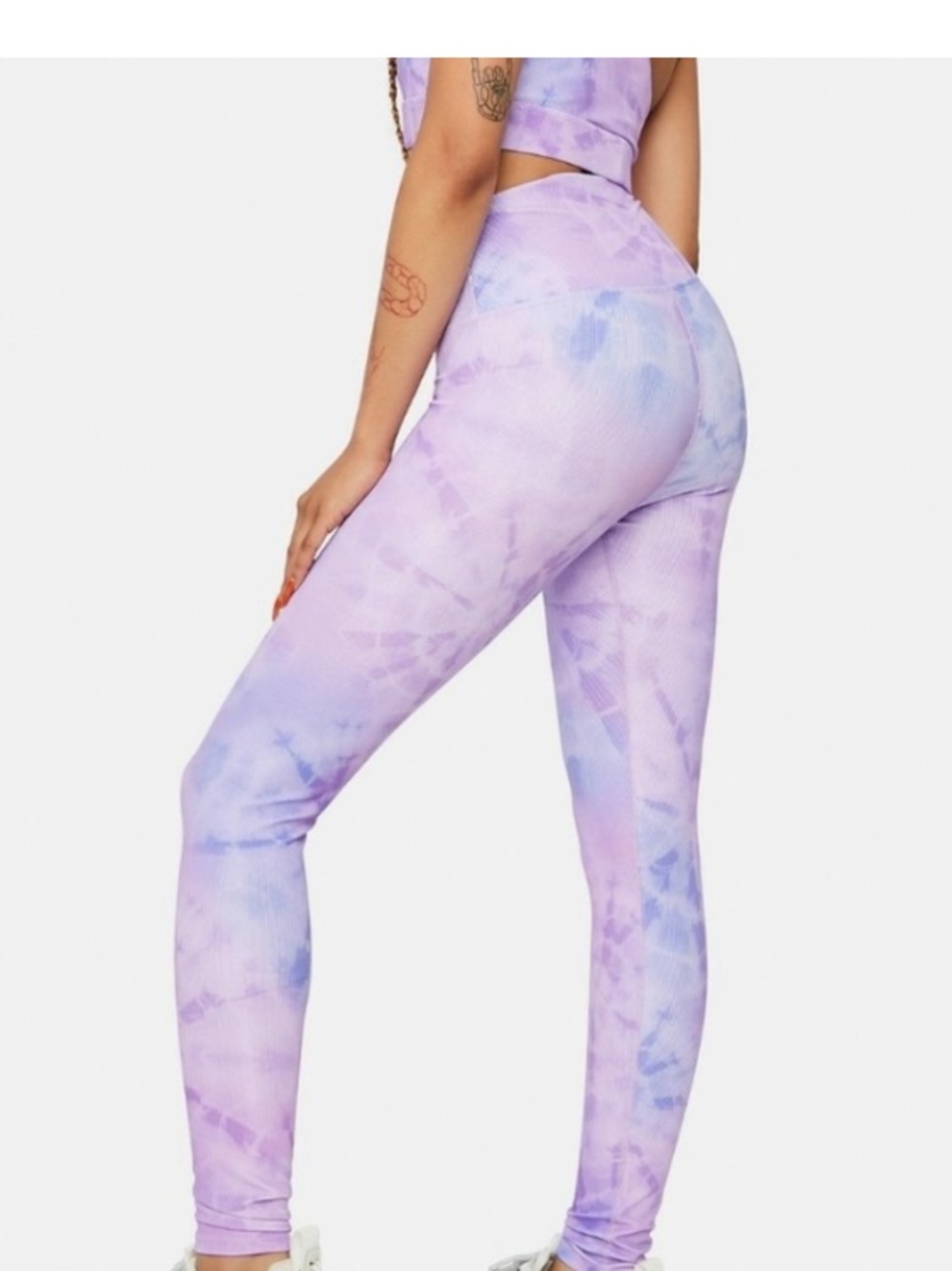 SET of Beach Riot Ayla size L bra + legging - Picture 4 of 4
